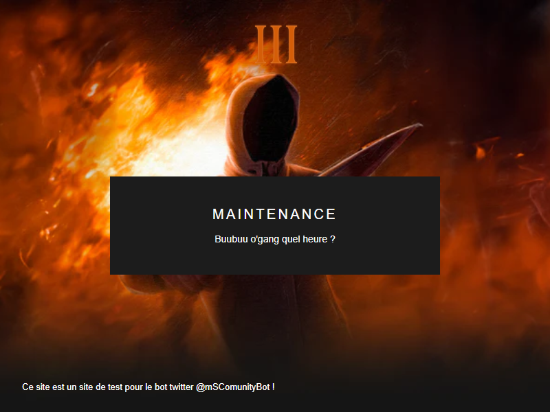 msCommunitybot's tweet image. 08/05/2024 20:50:27 | Voici un screenshot du site http://127.0.0.1:5500/index.html !