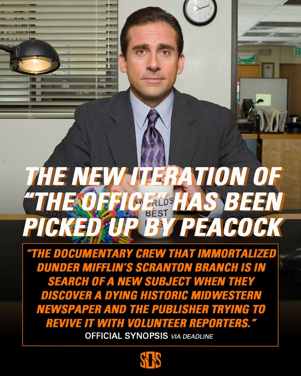 'THE OFFICE' IS (kinda) BACK! 🧑‍💼

Peacock has ordered an untitled Greg Daniels and Michael Koman comedy mockumentary series set in the same universe as 'The Office'.