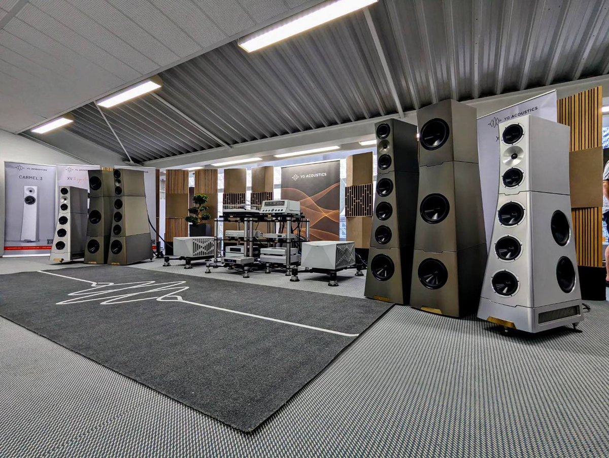 HMF Solutions 🇬🇧🏴 (@hmfinfoian) on Twitter photo OMG!!! I think YG Acoustics is going to literally blow your mind with this setup. This has to be one of the finest systems at the show If not the best. <a href="/YgAcoustics/">YG Acoustics</a> OMG!!! I think YG Acoustics is going to literally blow your mind with this setup. This has to be one of the finest systems at the show If not the best. <a href="/YgAcoustics/">YG Acoustics</a>