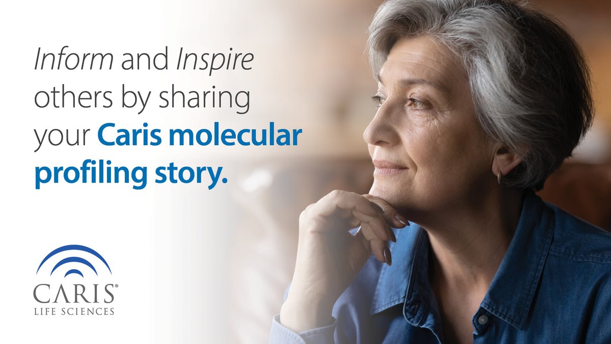 Have you or a loved one had cancer and been profiled by Caris? If so, we’d like to hear about your cancer journey. ow.ly/RLiz50MJ316 #molecularprofiling #precisionmedicine