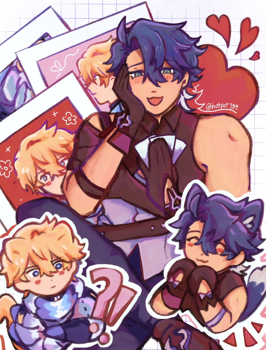 hotpot789's tweet image. kyaa, captain gepard! 
#sampard