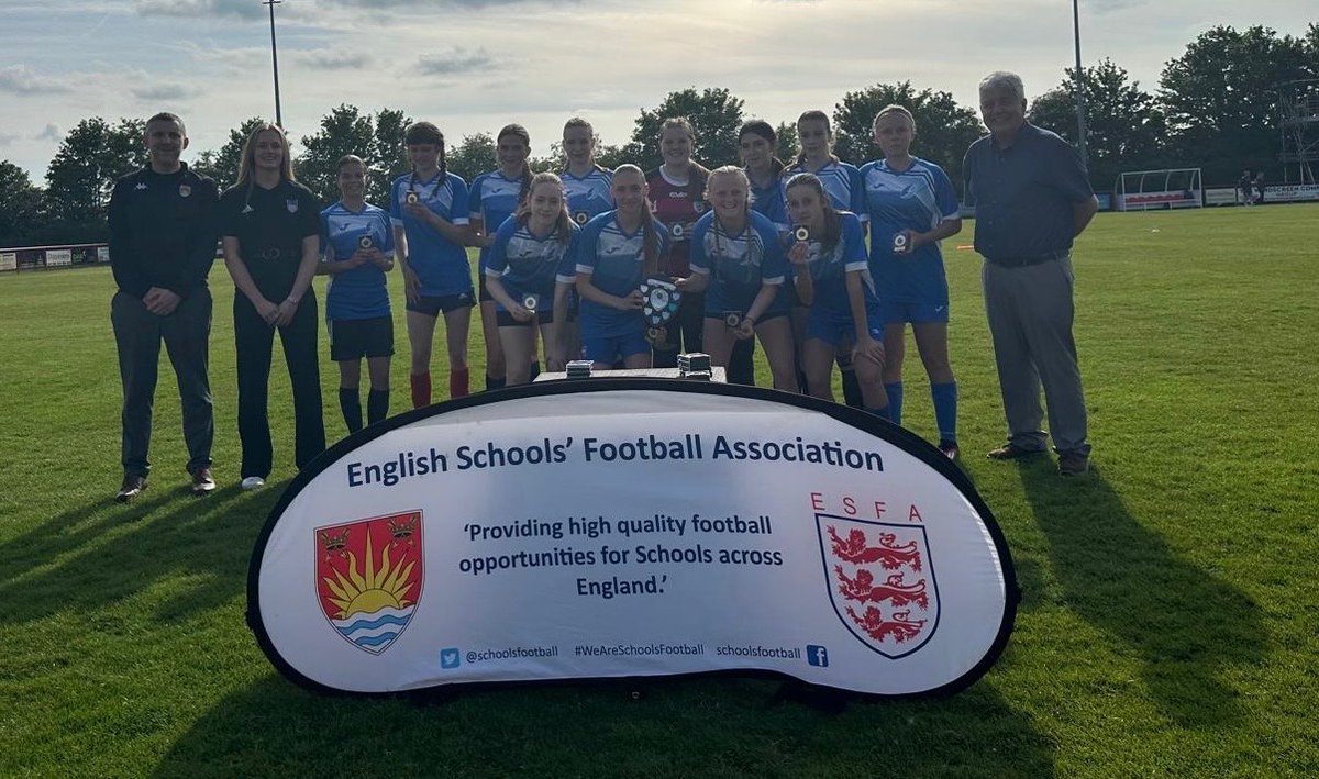 U15 Girls County Cup
<a href="/sirjohnlemanPE/">Sir John Leman PE</a> v <a href="/FarlingayePE/">Farlingaye High PE</a> 
Well done to both teams for getting to the final
Congratulations to <a href="/FarlingayePE/">Farlingaye High PE</a> on being crowned champions for 2024 👏🥳⚽️