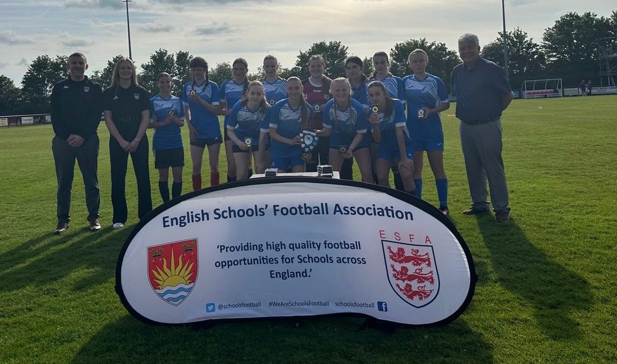 U15 Girls County Cup @sirjohnlemanPE v @FarlingayePE Well done to both teams for getting to the final Congratulations to @FarlingayePE on being crowned champions for 2024 👏🥳⚽️