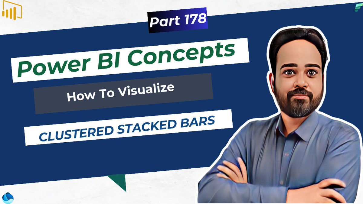 Power BI Tutorial: Creating Clustered Stacked Bar Visuals with Calculation Groups and Measures: youtube.com/watch?v=Z1Jx1h…
#PowerBI #DAX #ClusteredStackedBar #DataAnalysis #VisualCalculations #BusinessIntelligence #PowerBITutorial #Analytics
