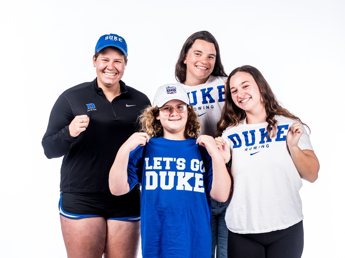 GoTeamIMPACT's tweet photo. “Looking back, I think Team Impact was one of the most fulfilling parts of being a Duke Athlete... We all had the same goal: to play for something bigger than ourselves.” - Ryleigh Katstra of @DukeROW 

📝: https://t.co/RA86R5582L

#AllInAllTogether #MentalHealthAwarenessMonth https://t.co/SRi9xxKsJr