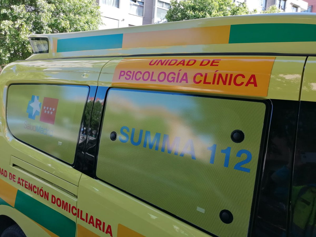 Estamos de estreno con nuestro vehículo rotulado Somos la Unidad de Psicología Clínica de SUMMA112 🚨 
Psicología Clínica también en Emergencias 
#SICO01
#PsicologiaClinica
