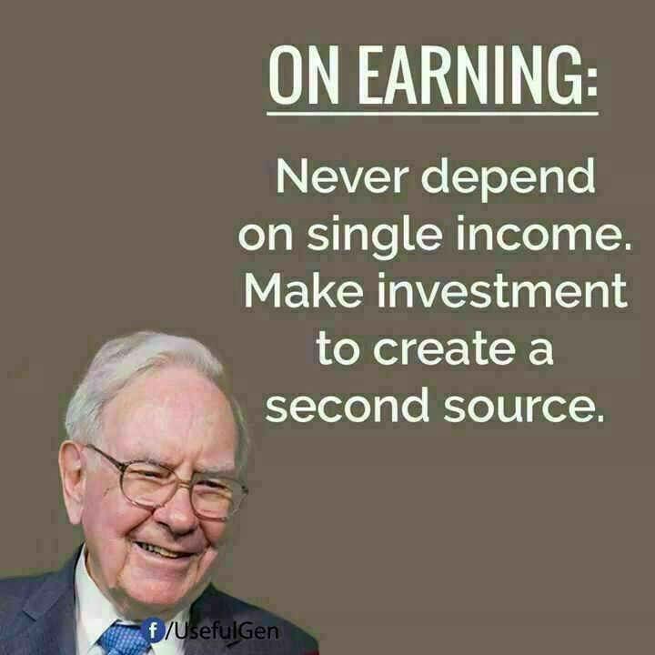 THE REASON WHY PEOPLE NEED TO INVEST IN THEIR LIFE IS BECAUSE OF TRYING TIMES LIKE THIS, I KNOW THAT WITH THE SITUATION OF THINGS
