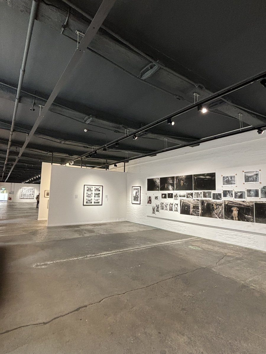 Enjoyed seeing Ian Beesley’s exhibition ‘Life Goes On’ @SaltsMill Bradford born many of his works document the decline of heavy industry in the North - and its impact on both individuals and communities.
