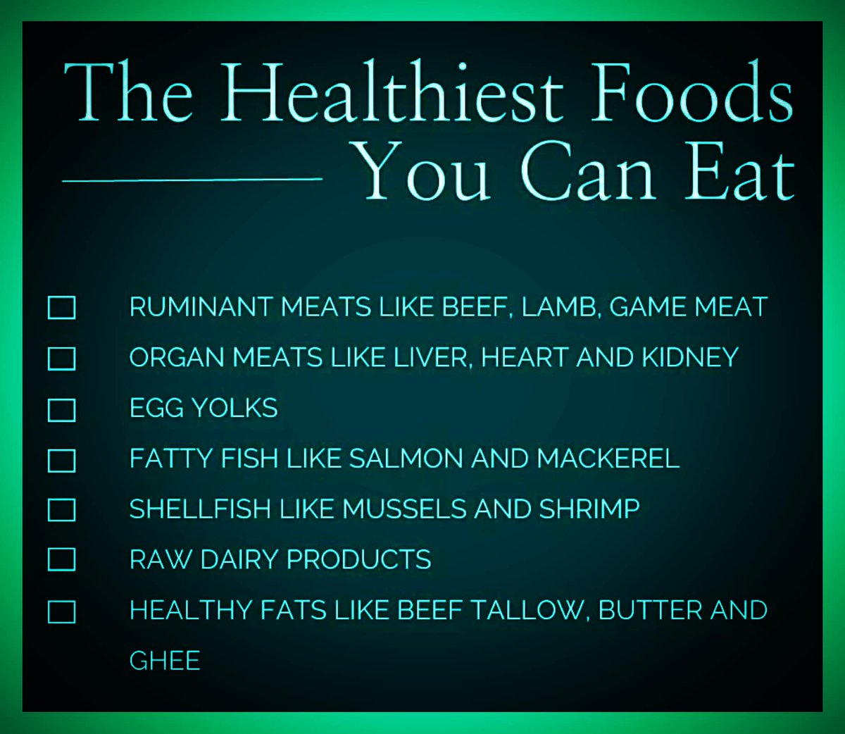 These really are the best and healthiest foods you can consume.

#ancestraleating #foodismedicine