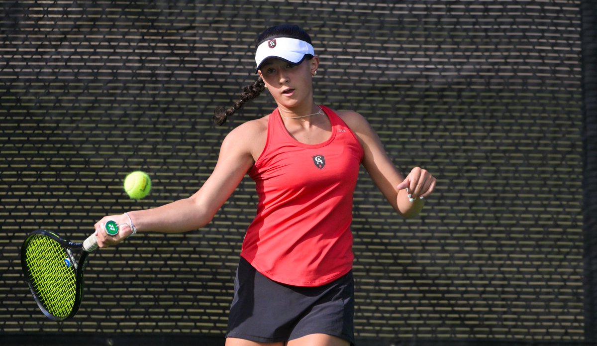 ColoradoAcademy's tweet image. CA Girls Tennis is competing for the @chsaa 3A State Title! After defeating top-seeded D'Evelyn 4-3, the Mustangs will play Vail Christian for the championship on Tuesday, May 14, 2 p.m. at Denver Tennis Park! #GoMustangs #WinState #OneCA #copreps
