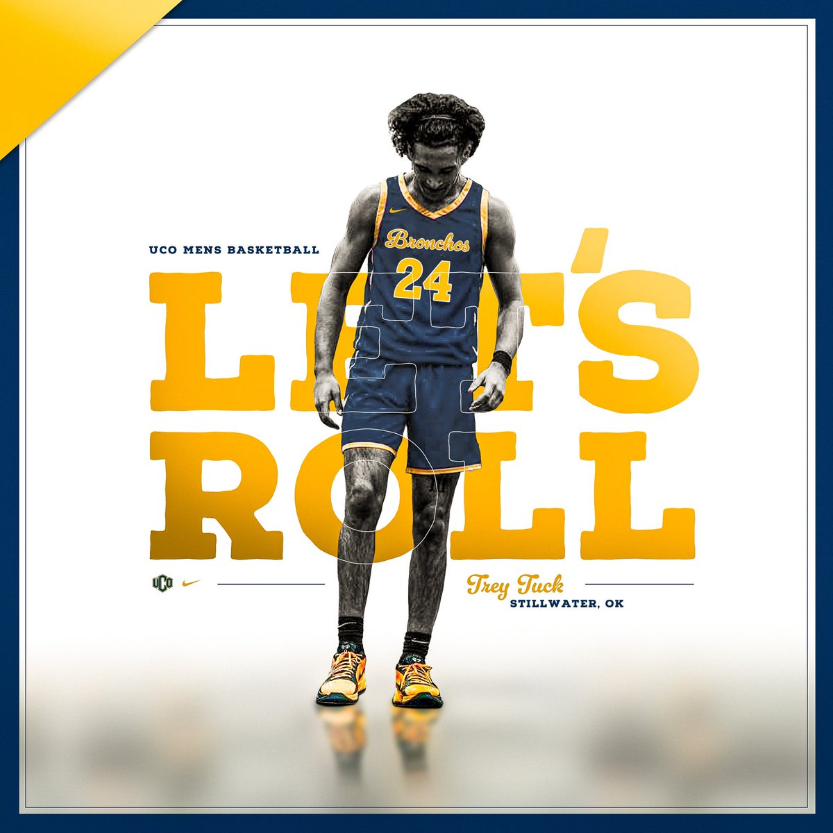 ✍🏻 𝐒𝐈𝐆𝐍𝐄𝐃 

Welcome to Edmond, <a href="/Treytuck10/">Trey tuck</a>!

It’s time to ROLL.