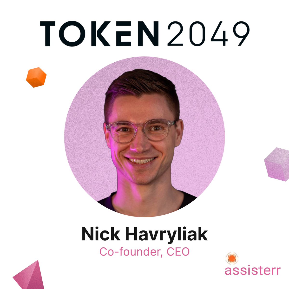 😊Excited to introduce Nick @nick_havryliak, Co-Founder and CEO of @assisterr pioneering the future of Decentralized Layer AI (SLMs). 🚀 

 #Web3 #TechLeaders #Assisterr