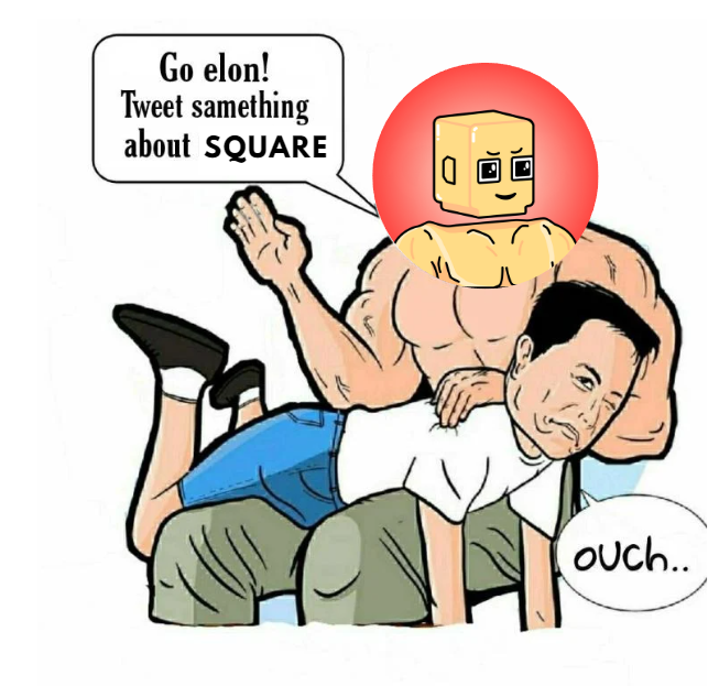 squaredudesNFT's tweet image. Insider news: @squarjock talked to @elonmusk and he is about to become one of the SQUARE members

#SQUARELON

#HBARNFTs  #SQUAREDROP