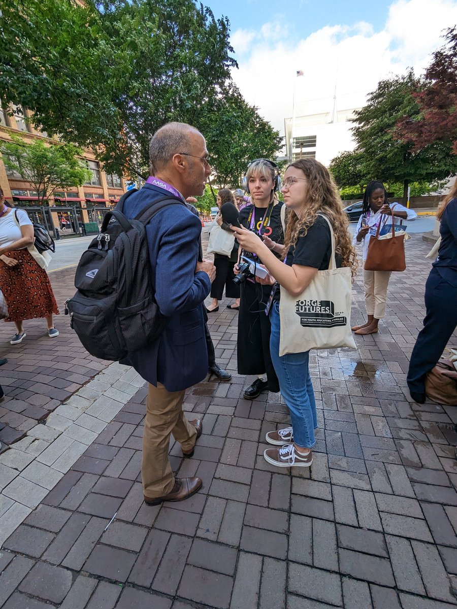 Youth reporters from <a href="/slbradio/">slbradio</a> are on the ground at #ForgeFutures2024 capturing perspectives from participants. #YouthVoice

This partnership between an out-of-school time program and a local school district is one of the many ways in which PGH is a powerful #LearningEcosystem!