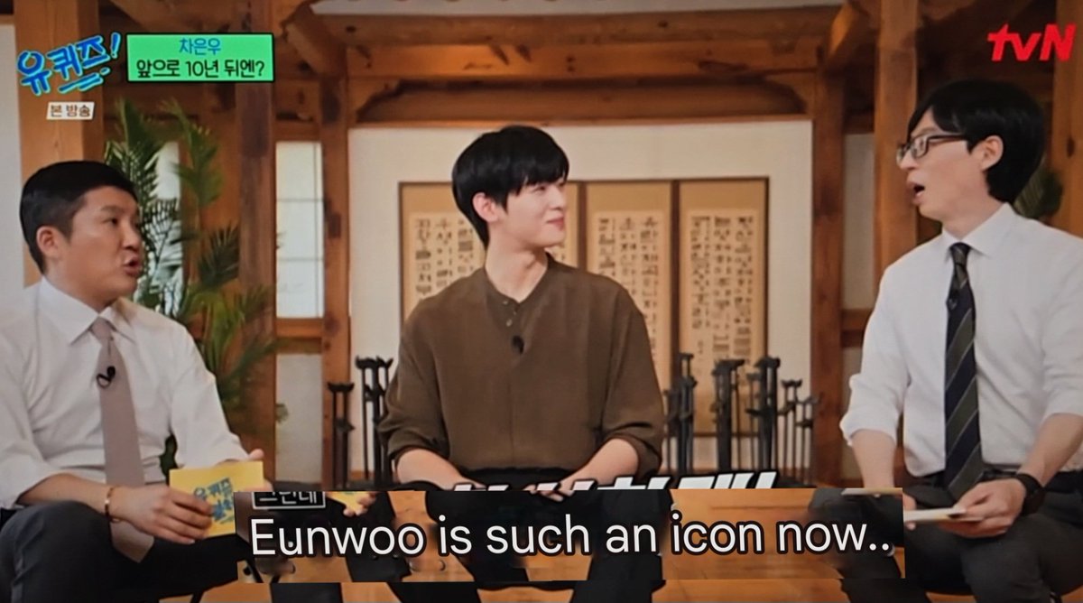 I definitely agree with Jaesuk! And I know you'll get much bigger.. and you deserve it! ✨️

VARIETY KING CHA EUNWOO 
#CHAEUNWOOatYOUQUIZ 
#CHAEUNWOO #차은우