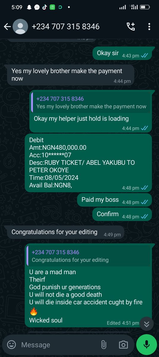 abelyak0's tweet image. He pretended to be @PeterPsquare from Zoom and wants to dupe me of the money that I don't even have. God help us.