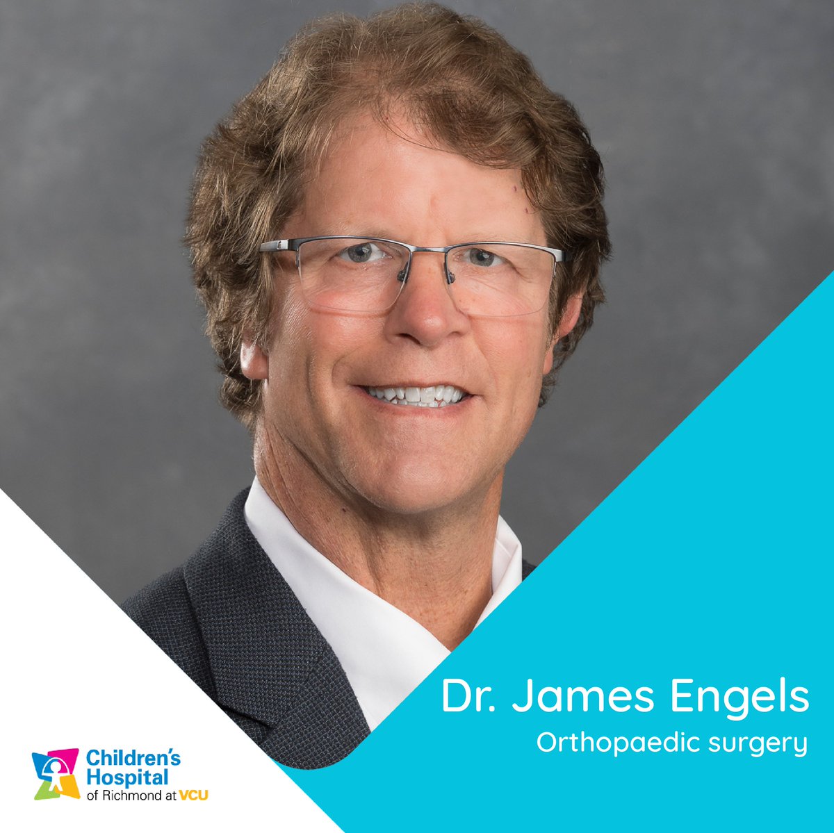 It's #WelcomeWednesday time! Dr. James Engels is an orthopaedic surgeon whose clinical interests include pediatric sports medicine and trauma, as well as lower extremity congenital limb differences. He also enjoys bird watching, scuba diving, and family pizza nights. Welcome!