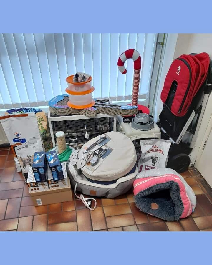 Volle uitgifte dagen met veel donaties en blijde baasjes. 
Dank jullie wel <a href="/picnic/">Picnic</a> inzamelpunten <a href="/DierenDoktersU/">DierenDoktersUtrecht</a> #Evi dierenartsen en dierenliefhebbers voor de donaties. Er zijn al een aantal warme dagen geweest en er is nog meer zonnig weer opkomst.