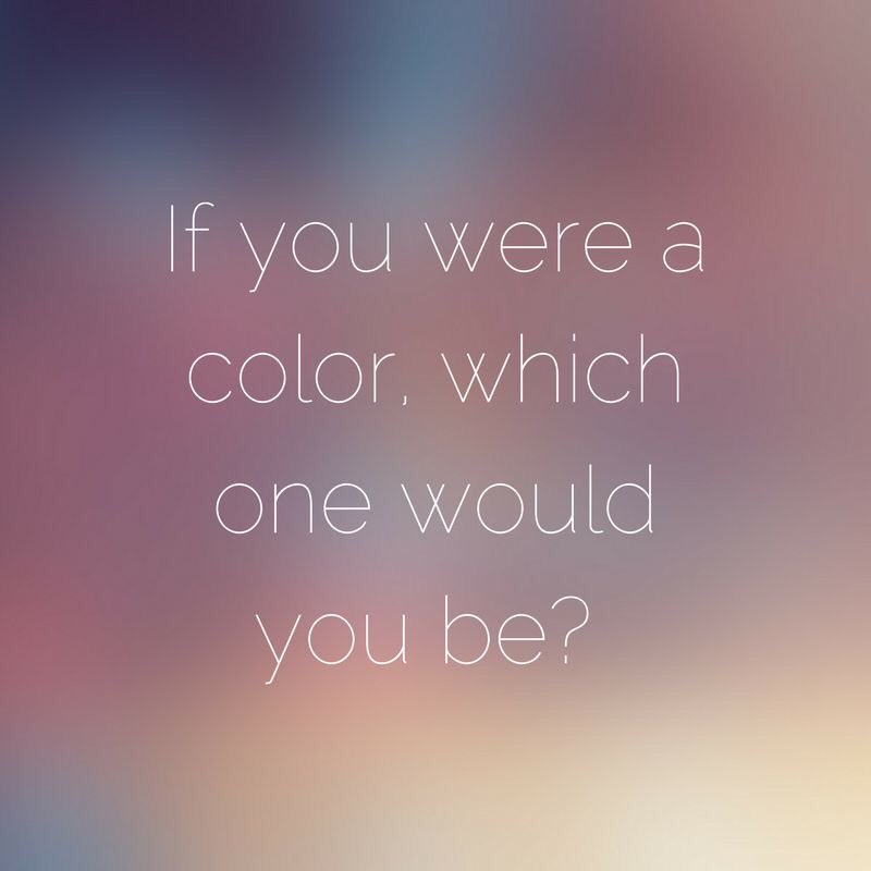 Which colour?