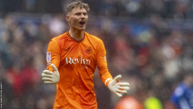 Carl Rushworth was player of the season at Swansea City but will he be one of 🧤🧤options at #bhafc next season ? 🎙️Albion Unlimited podcast 👉 bbc.co.uk/programmes/p0h…