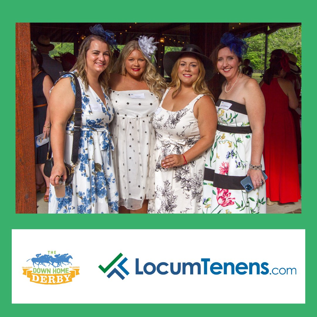 Still glowing from last weekend's Down Home Derby, thank you to @LocumTenens_com for showing up to support the CDA in so many ways, including being a leading sponsor of our event.🏇❤️ #CDAKids #FortheKids