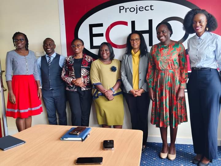 NASCOP's tweet photo. Dr. Rose Wafula, the Head of @NASCOP, &amp; other program managers hosted the @UNAIDS_Kenya Country Director Dr. @Medhin_Tsehaiu and her team for a consultative meeting. The meeting focused on #HIVprogramming as a critical step towards aligning the country's and https://t.co/irDbVYfPJk