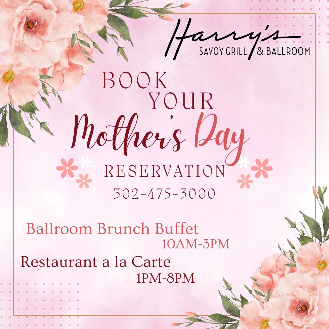Mother's Day is THIS Sunday! Call for your reservation before it's too late! We look forward to treating mom with you! #mothersday #treatmom #makememories