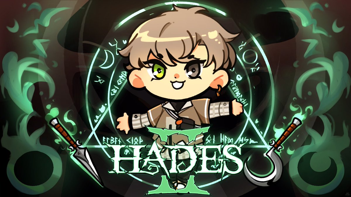 Excited for Hades 2 stream! 🐈✨
#AlbanKnoxArt #AlbanGraphics