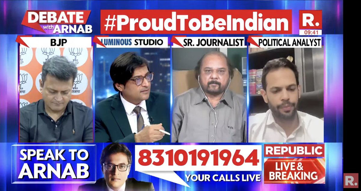 #ProudToBeIndian | Sam Pitroda doesn't reflect Rahul Gandhi's thinking: Pankaj Sharma, Senior Journalist #RepublicRising. The Debate on #SuperprimetimeMax with Arnab is now #LIVE, on-air, and online. Tune in and fire in your views using the hashtags. You can also speak to Arnab.…