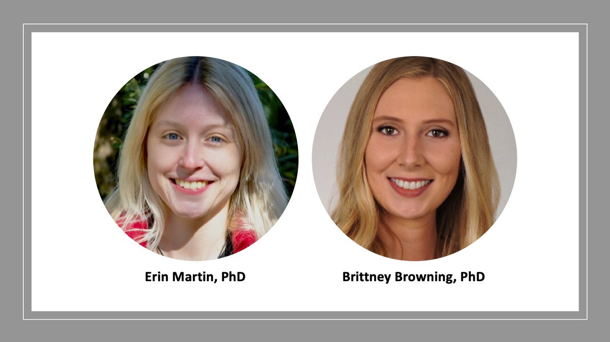 neuro_MUSC's tweet photo. Congratulations to @brittneydawn9 and @ErinMartinNeuro for receiving the MUSC Distinguished Graduate Award for exceptional contributions to their fields and the MUSC community!  A well-deserved honor for you both!! https://t.co/r9MexrNf6G