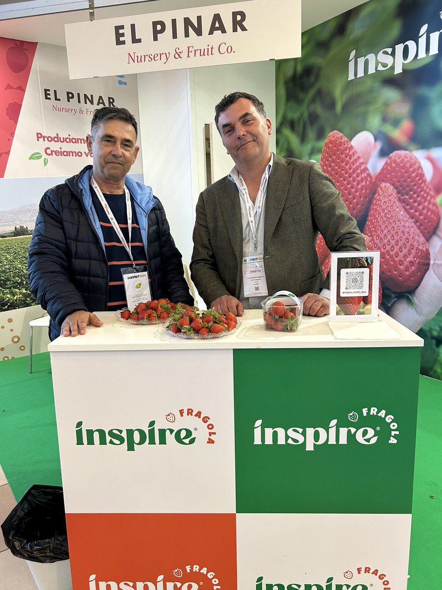 Revista Fruit Today (@fruittoday) on Twitter photo <a href="/MacfrutFiera/">Macfrut</a> <a href="/CesenaFiera/">CesenaFiera</a> <a href="/assosementi/">Assosementi</a> <a href="/SemillasFito/">Semillas Fitó</a> <a href="/AgrobioSL/">Agrobio S.L.</a> 🍓La variedad de fresa Inspire de <a href="/viveroelpinar/">El Pinar Nursery</a> está teniendo mucho éxito en Italia. ‘Su sabor es excelente y responde muy bien a las altas exigencias del consumidor italiano’. Otras ventajas son su larga vida útil y aspecto atractivo, con un ‘rojo brillante que se mantiene’ <a href="/MacfrutFiera/">Macfrut</a> <a href="/CesenaFiera/">CesenaFiera</a> <a href="/assosementi/">Assosementi</a> <a href="/SemillasFito/">Semillas Fitó</a> <a href="/AgrobioSL/">Agrobio S.L.</a> 🍓La variedad de fresa Inspire de <a href="/viveroelpinar/">El Pinar Nursery</a> está teniendo mucho éxito en Italia. ‘Su sabor es excelente y responde muy bien a las altas exigencias del consumidor italiano’. Otras ventajas son su larga vida útil y aspecto atractivo, con un ‘rojo brillante que se mantiene’