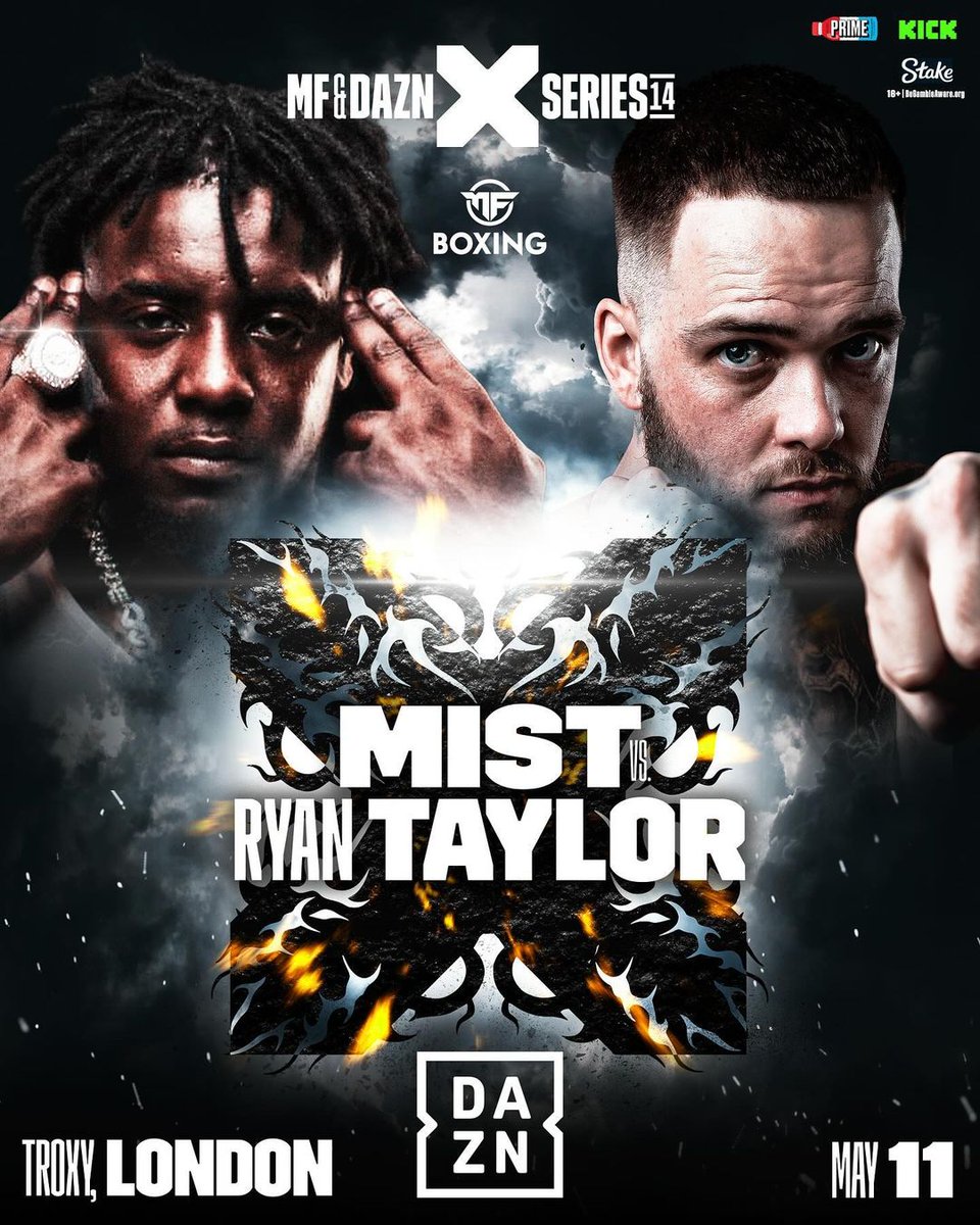 NQ (@thisisnq) on Twitter photo Just a couple more days until MIST faces Ryan Taylor in the ring ๐ฅ
MIST gon' get that win easy ๐ฏ๐
<a href="/tweet_mist/">MIST SICKMADE KARLA</a> <a href="/ryantaylorbmx/">Ryan Taylor</a> @misfitsboxing @daznboxing Just a couple more days until MIST faces Ryan Taylor in the ring ๐ฅ
MIST gon' get that win easy ๐ฏ๐
<a href="/tweet_mist/">MIST SICKMADE KARLA</a> <a href="/ryantaylorbmx/">Ryan Taylor</a> @misfitsboxing @daznboxing