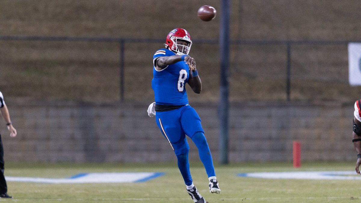 #AGTG! After conversation with @CoachRudyG I’m blessed to receive a D1 offer from @UWGFootball 🔵⚪️ @CoachWarren23 @dprice_qb17 @ScoutFball @AHParkerFootba1 @QBHitList @AL6AFootball @HallTechSports1 @mcgavin_conner