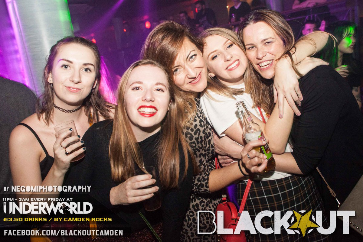 INDIE, ROCK, LET'S GO 🔥 @BlackoutCamden Club takes over @TheUnderworld this Friday night until 3am, and FINAL tickets are on sale NOW 🎟👉 link.dice.fm/UWclubs The best alt-rock bangers kicking off 11pm 🔊 Grab your mates, grab your tickets, see you on the dancefloor 🤘