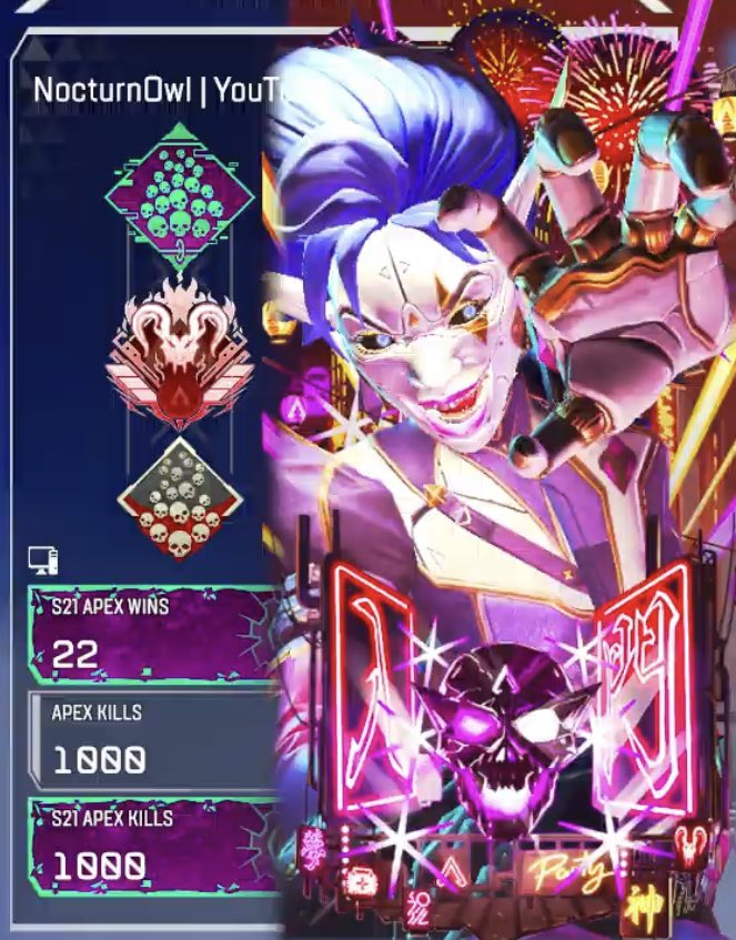 Part of the 1k club 😈 #ApexLegends