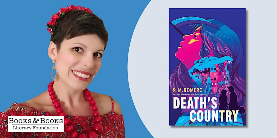 In verse as vibrant as the Miami skyline, critically acclaimed author R.M. Romero has crafted a masterpiece of magical realism and an openhearted ode to the nature of healing. Discover a mythical story this May 10 in“Death’s Country.” Join us!  tinyurl.com/bb6jrbsc
