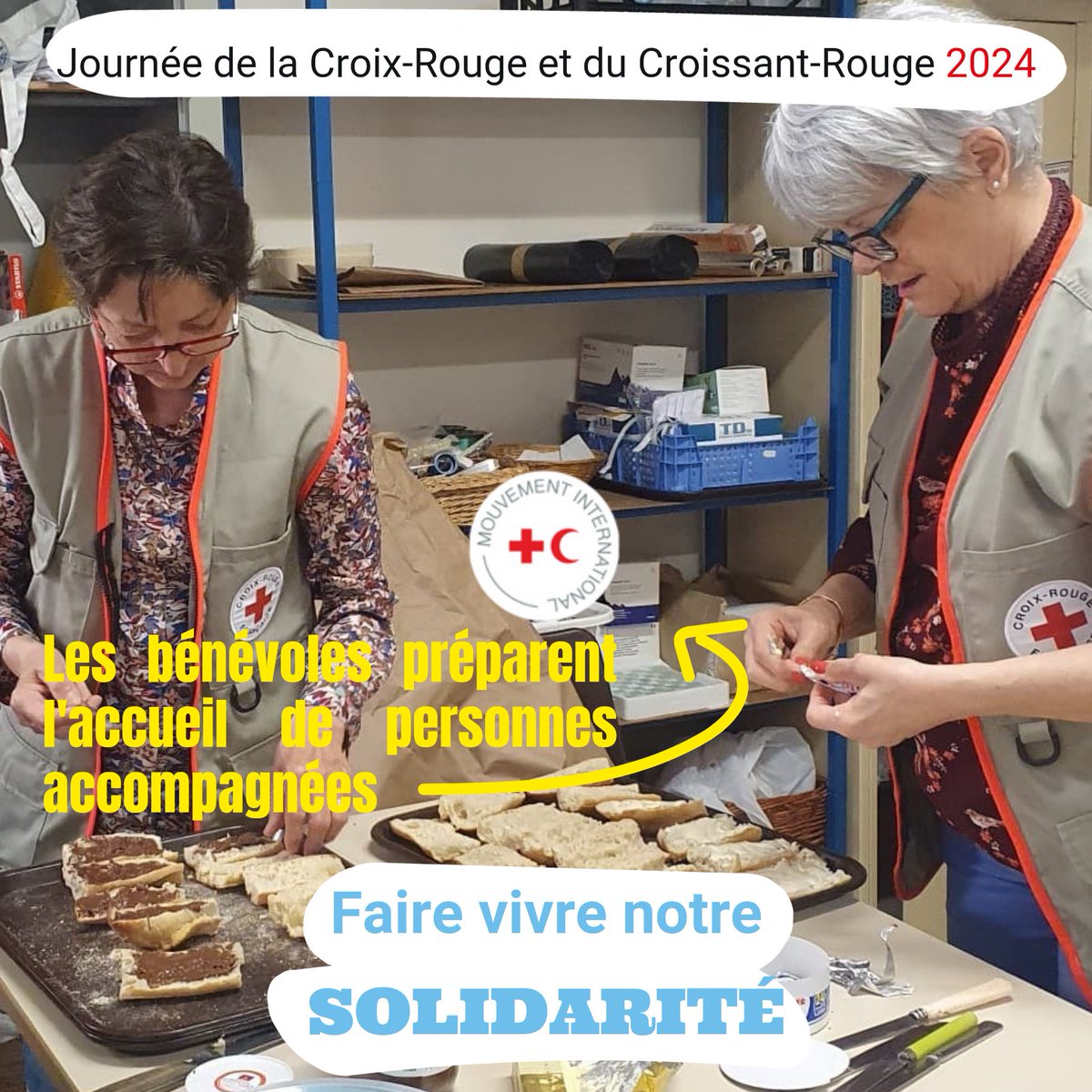 croixrougenice's tweet photo. Mais surtout, nous rendons hommage aux millions de volontaires et d'employés qui travaillent aux côtés des personnes ayant besoin de protection, d'assistance, de soins de santé, d'aide sociale et de solidarité. 🫶 https://t.co/phBAEUkWws