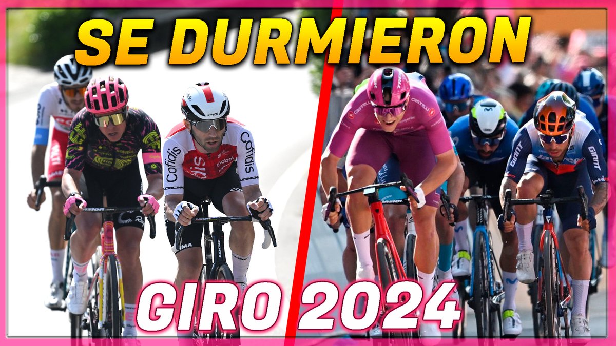 Nuevo Video presentado por @BancoGuayaquil Resumen Etapa 5 - Giro de Italia 2024 | SORPRESA a los SPRINTERS youtu.be/5Ys6TFoQqes👈