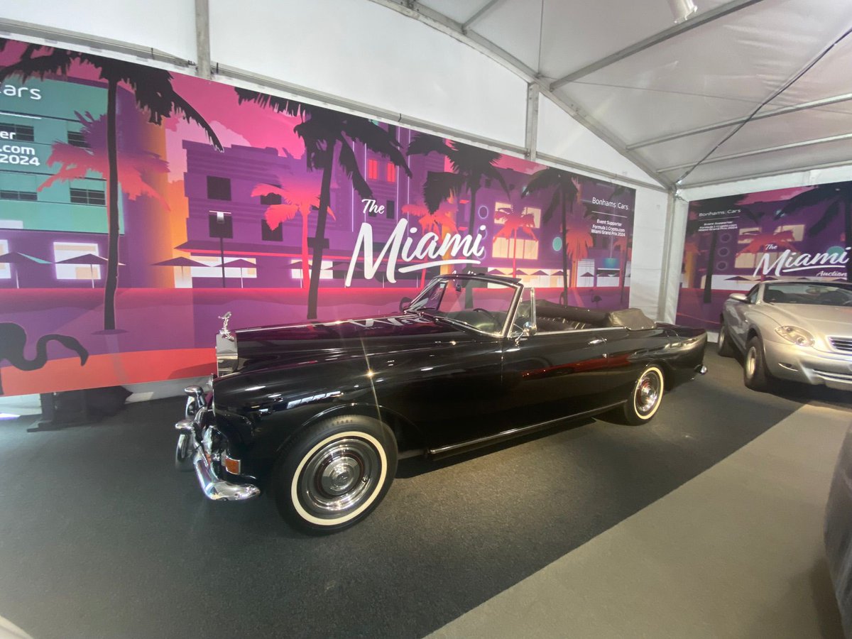 Bonhams touchdown at the Formula 1 Miami Grand Prix 🌴

Here are some highlights from another successful auction! 

#MPA #Bonhams #MiamiGP