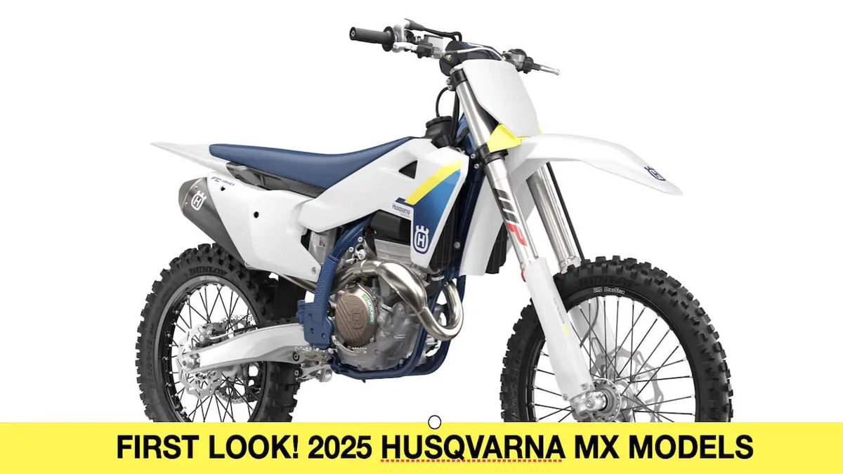 FIRST LOOK! 2025 HUSQVARNA TWO- AND FOUR-STROKE MOTOCROSS BIKES dlvr.it/T6br5S