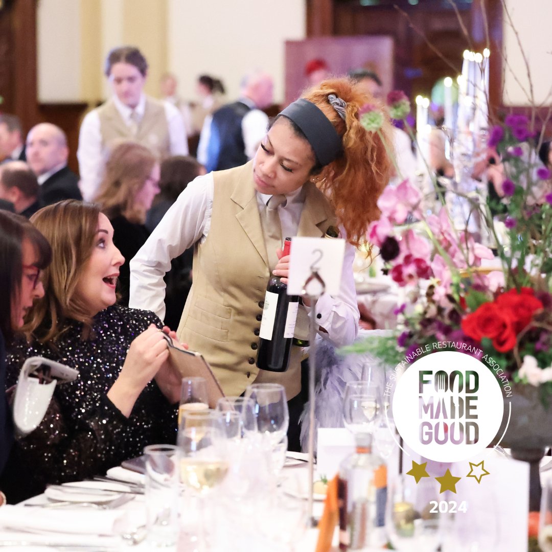 We're incredibly pleased to announce that we made a submission to the Sustainable Restaurant Association and achieved a 2 star rating! It's a rigorous process, so means a lot.
Super excited that their president is Raymond Blanc OBE 💚