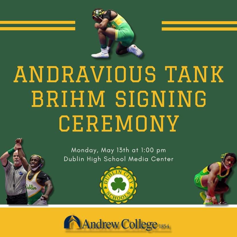 Coaching Tank has been a privilege beyond measure. Despite the challenges, seeing him thrive in wrestling and academics makes it all worth it. Join us next Monday as Tank signs to be the first @dcsirish wrestler in over a decade to go collegiate! #ProudCoach #TheDublinWay