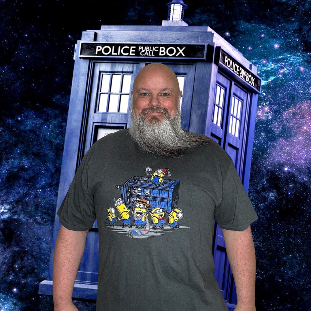 In this reality everyone is screwed. Today’s tshirt. #tshirtoftheday #beard #beards #beardsofinstagram #geek #sotd #manof1000shirts #doctorwho #minions #teefury