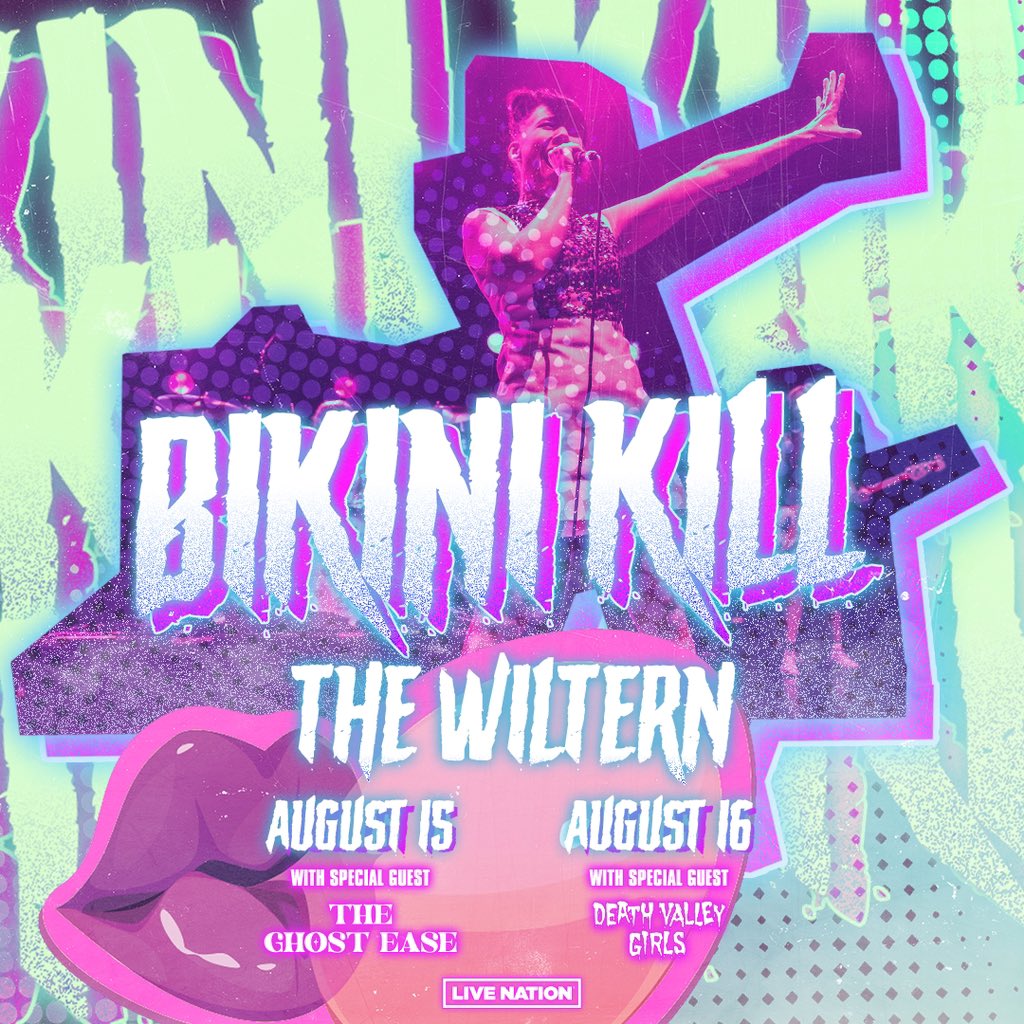 𝕋𝕙𝕣𝕚𝕝𝕝𝕖𝕕 𝕥𝕠 𝕥𝕙𝕖 𝕓𝕠𝕟𝕖 !! We getta play with our heroes @theebikinikill at @wiltern on 8/16 !!!!!!!! ✩☆☺︎☻☺︎☆✩ ticketmaster.com/event/0900603D…