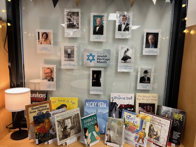 Here are some of the books our students can find in our school library celebrating Jewish heritage & culture, and to recognize and appreciate the historical contributions Jewish people have made to communities in Canada and beyond.  #jewishheritagemonth #ocdsblibraries