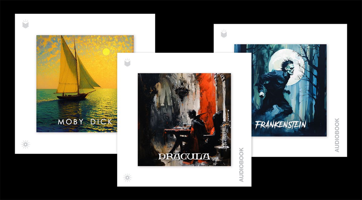 Monsters of Audio Giveaway 🐋🧟‍♂️🧛🏻‍♂️

A chance to win The Trifecta of Terror... a Moby Dick, Frankenstein and Dracula audio book set!

To enter: like, repost, and follow. Good luck!

#OwnYourBooks #OwnYourStuff