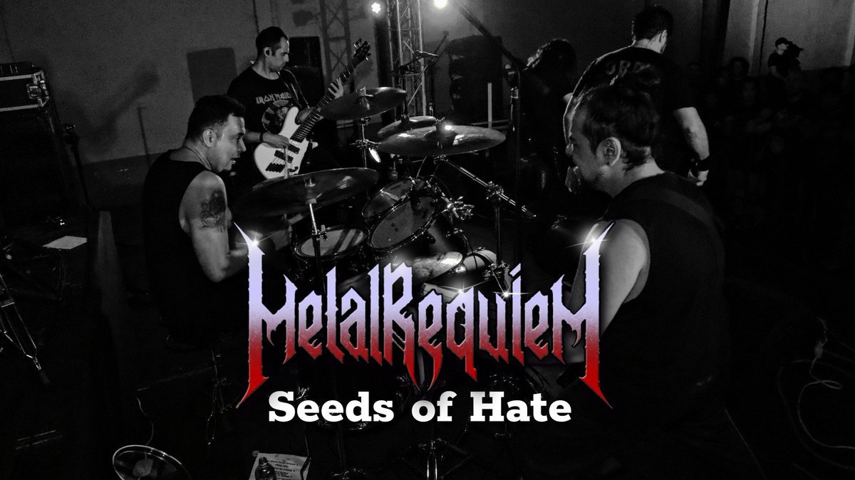 Seeds of Hate en vivo!! Nuevo video en Youtube! 📽️🤘 youtu.be/3zCy4NJHLxI?si…
#metalrequiem #viral #envivo #guatemala #metalband #metalmusic