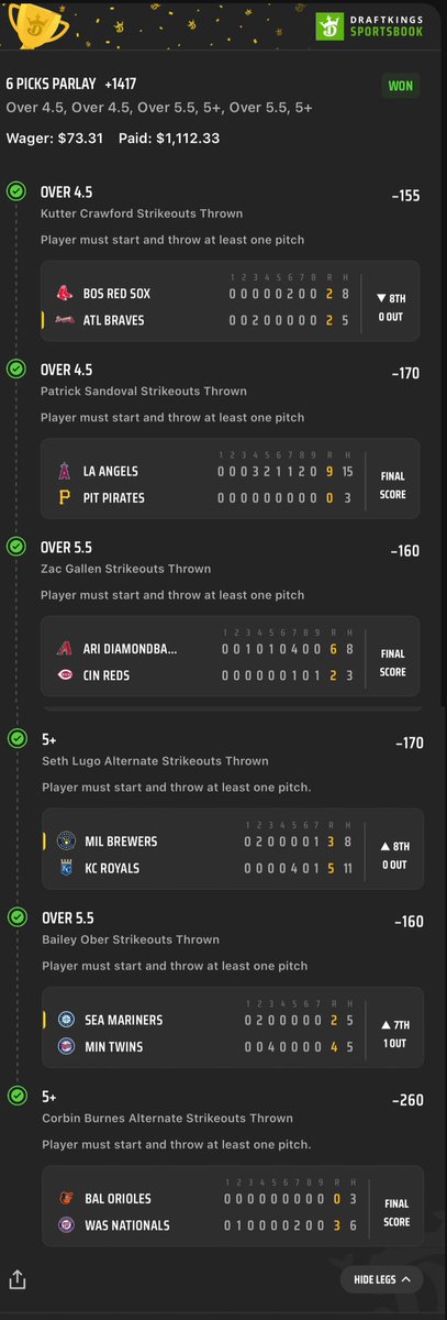Asianlocks2Mr's tweet image. Well yesterday was fun for VIP we cashed all our parlays 💰🔥

🚨Sending 3 people $15 that RETWEET + LIKE THIS TWEET🚨

+2106✅

+1417✅

+990✅

+706✅

⬇️Come join the team and let’s cash ⬇️

whop.com/mr-asianlocks-…