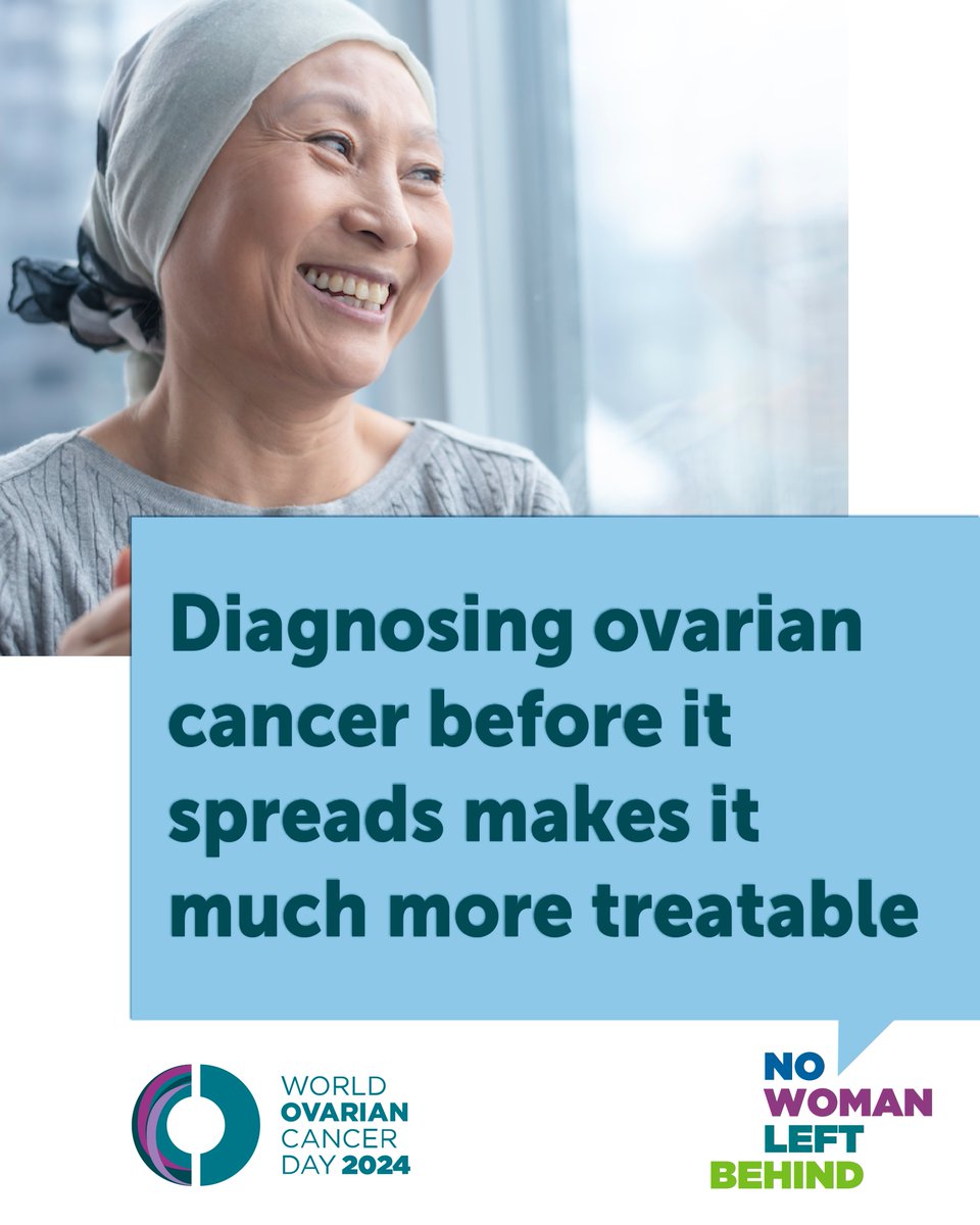 May 8th is World Ovarian Cancer Day in Grand Falls-Windsor. The more someone knows about Ovarian Cancer, the sooner they go to the doctor with concerns. For more info, visit: worldovariancancercoalition.org. #NoWomanLeftBehind #WOCD2024