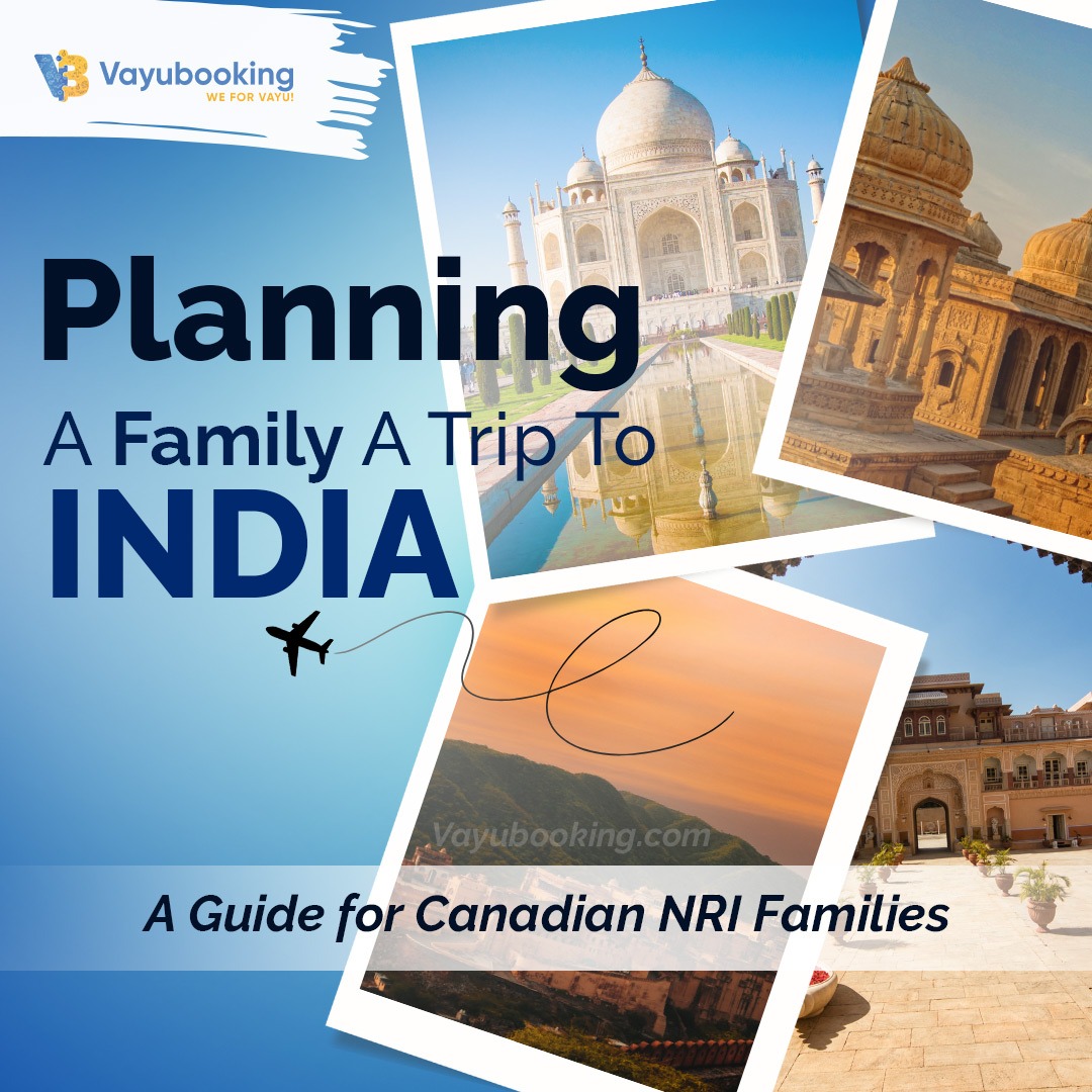 Read essential tips for Canadian NRI families planning a memorable trip to India. Expert advice on #Vayubooking. Start your journey now!

👉 vayubooking.com/planning-your-…

#Flight #TravelIndia #Family #NRIinIndia #TravelTips #ExploreIndia #FamilyAdventure #VacationPlanning #FamilyFun